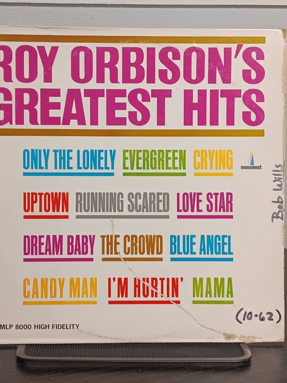 Roy Orbison - Greatest Hits - Circa 1964